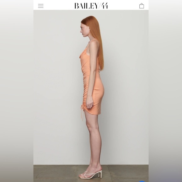 Revolve Jovi Mini Dress in Cantaloupe from Bailey 44 🍑 - Picture 3 of 8